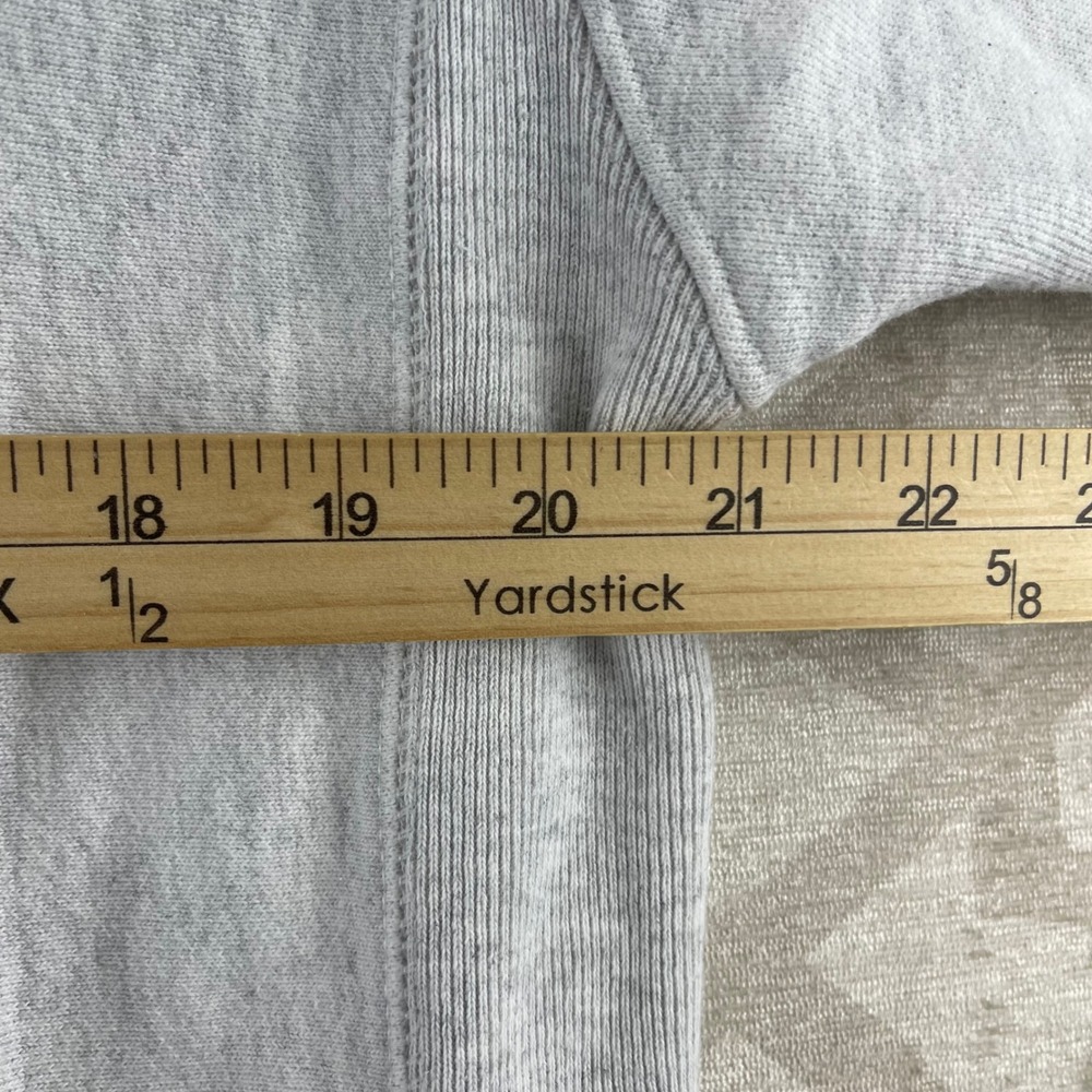Champion Reverse Weave Mens Medium Gray Dickinson College Heavyweight Hoodie - Picture 3 of 9